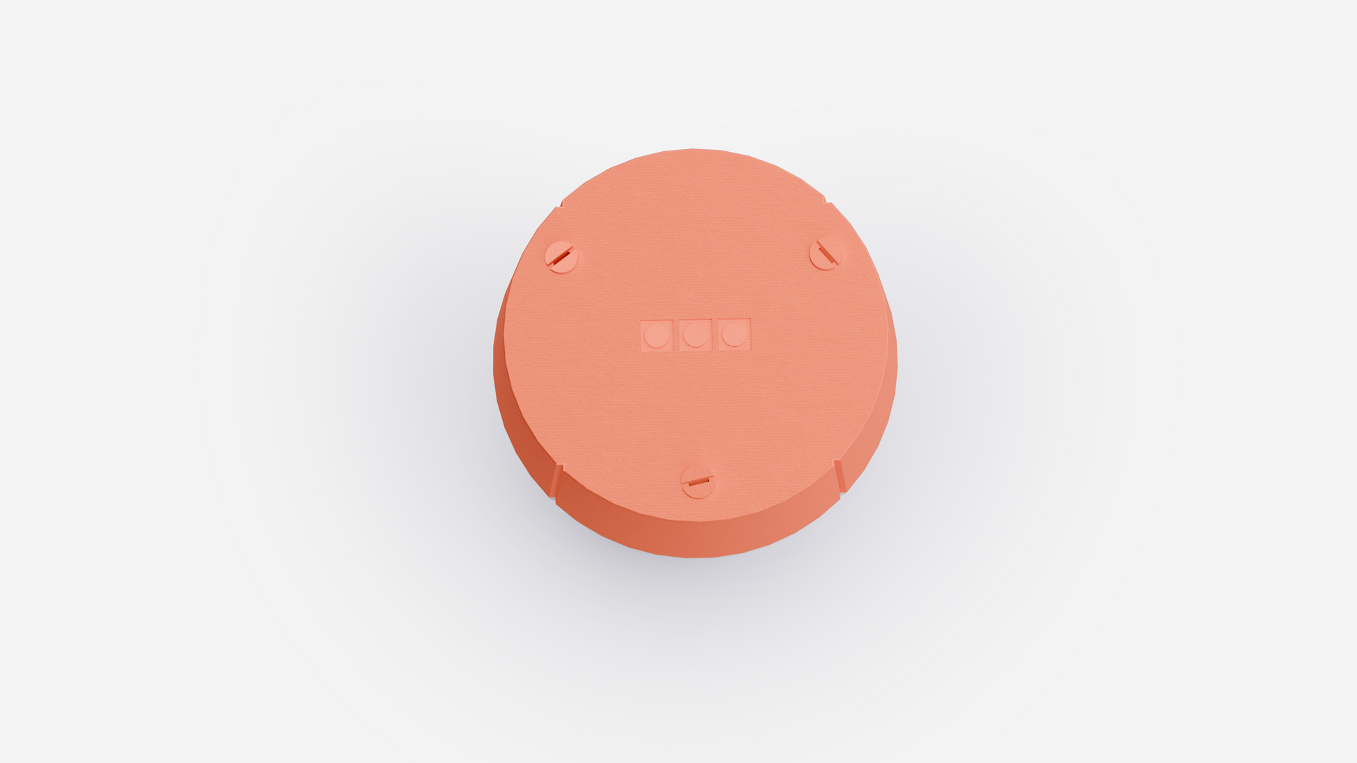 Modern Venti lamp featuring minimalist design and Bluetooth mesh connectivity.