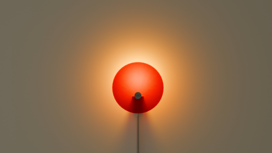 Stylish wall sconce featuring a thin, replaceable shade for creating a captivating ambiance