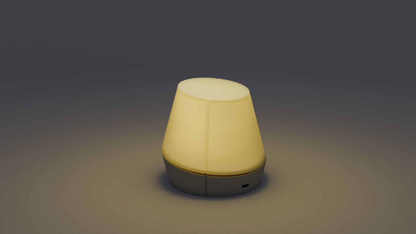 Compact Litele lamp, perfect for on-the-go lighting needs.