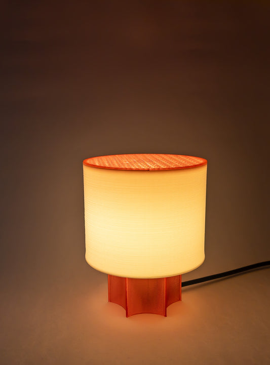 Clear Poco Star Lamp Red