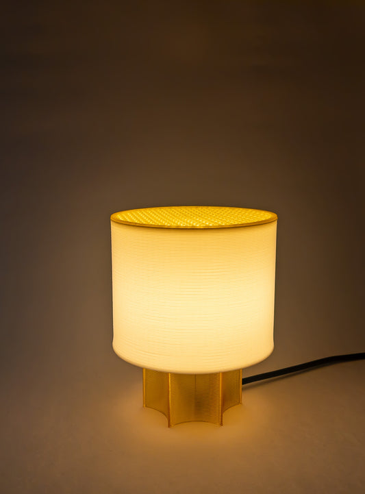 Clear Poco Star Lamp yellow