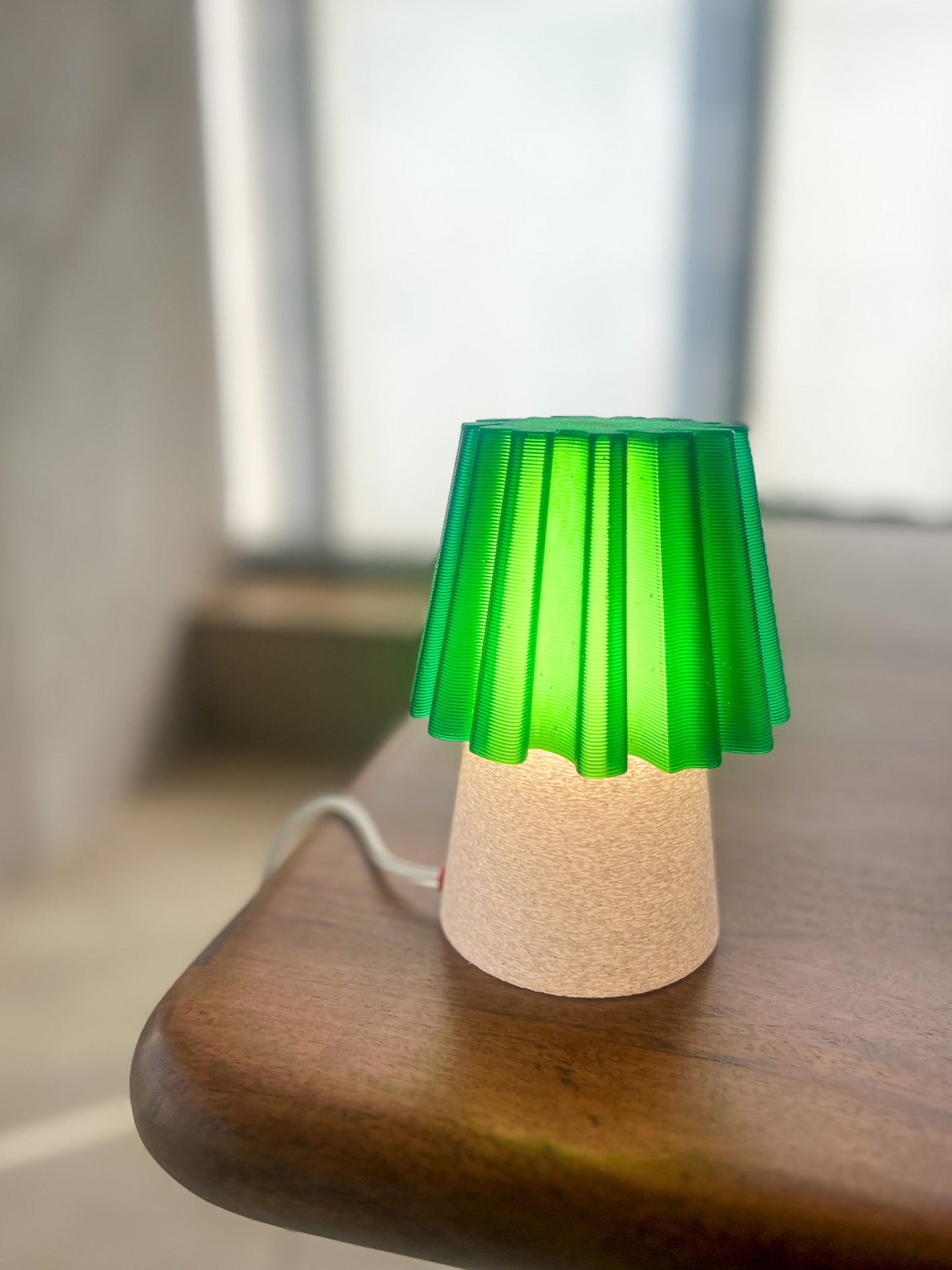 Ruffle Lamp