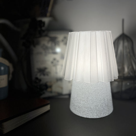 Ruffle Lamp Transparent