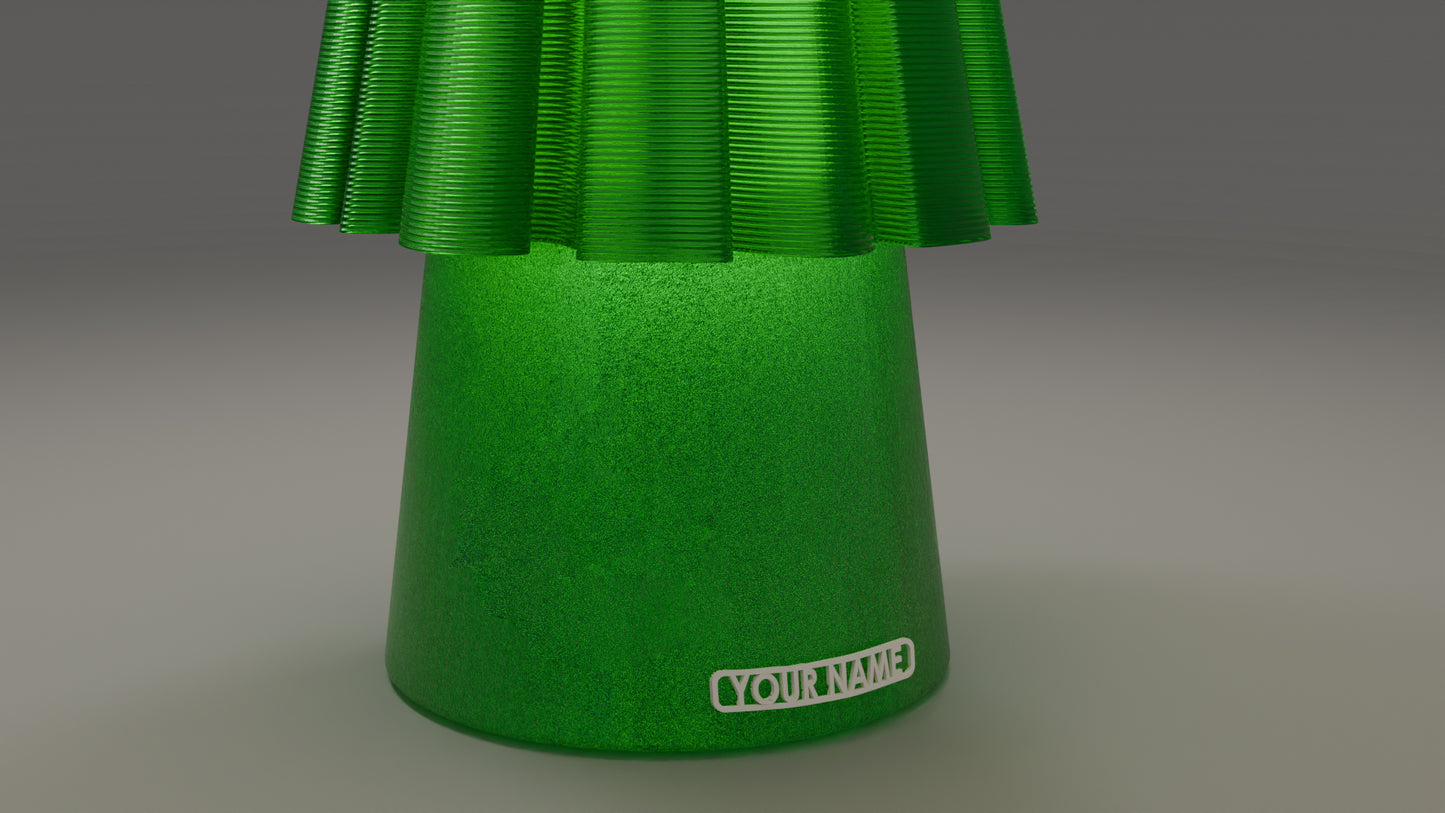 Ruffle Lamp