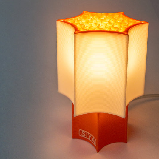 Star Coral Lamp Red