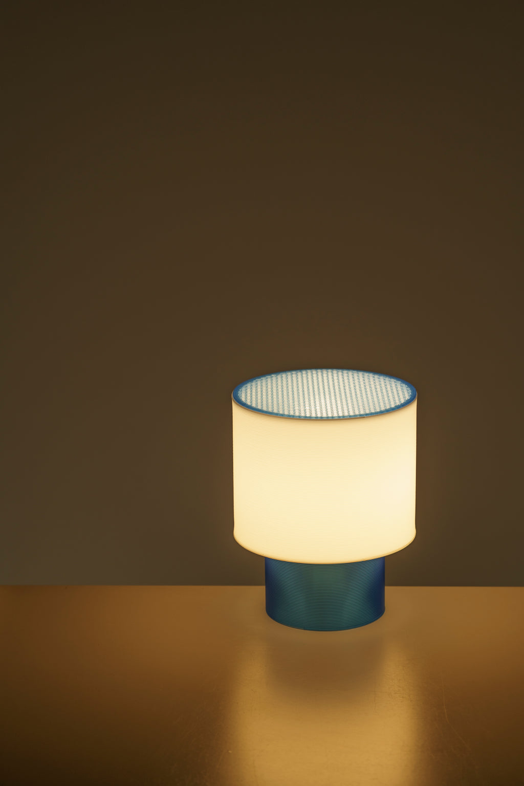 Clear Poco Circle Lamp