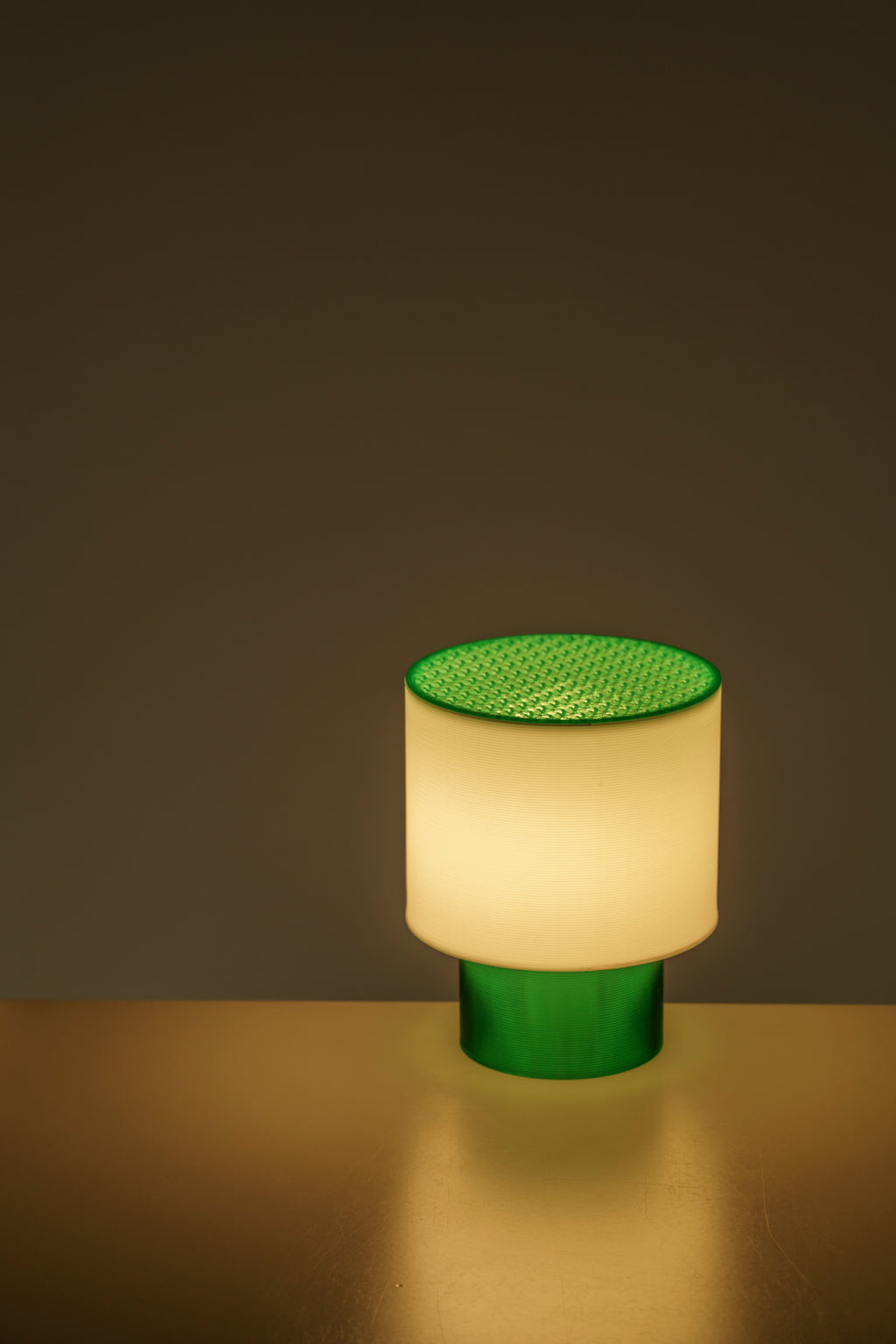 Clear Poco Circle Lamp