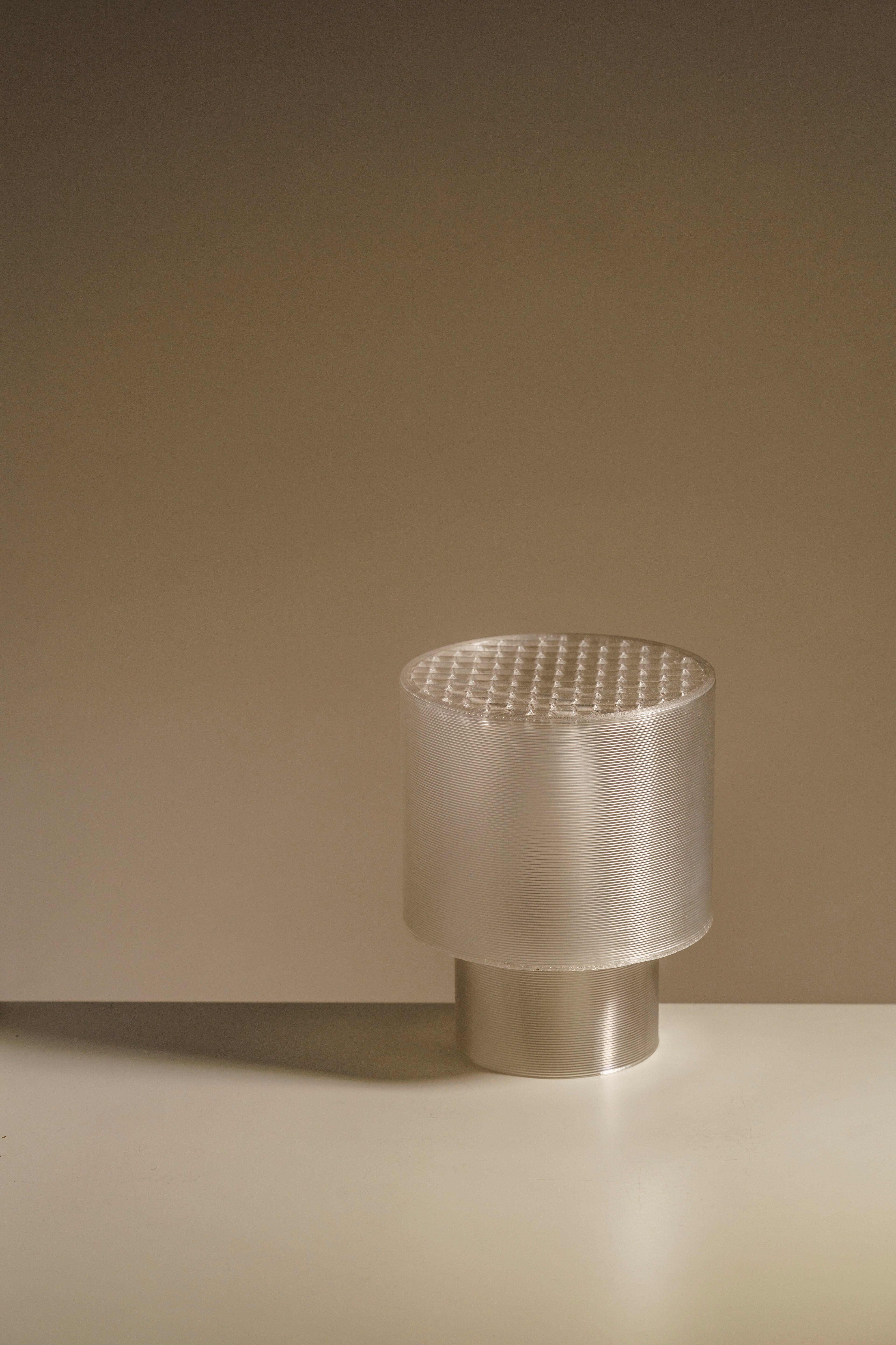 Clear Poco Circle Lamp