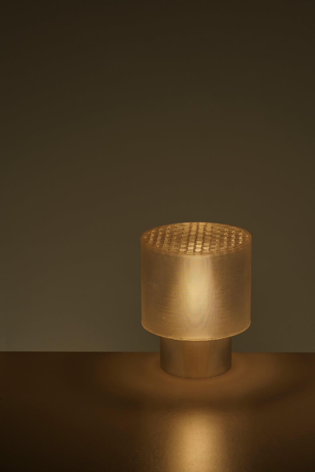 Clear Poco Circle Lamp