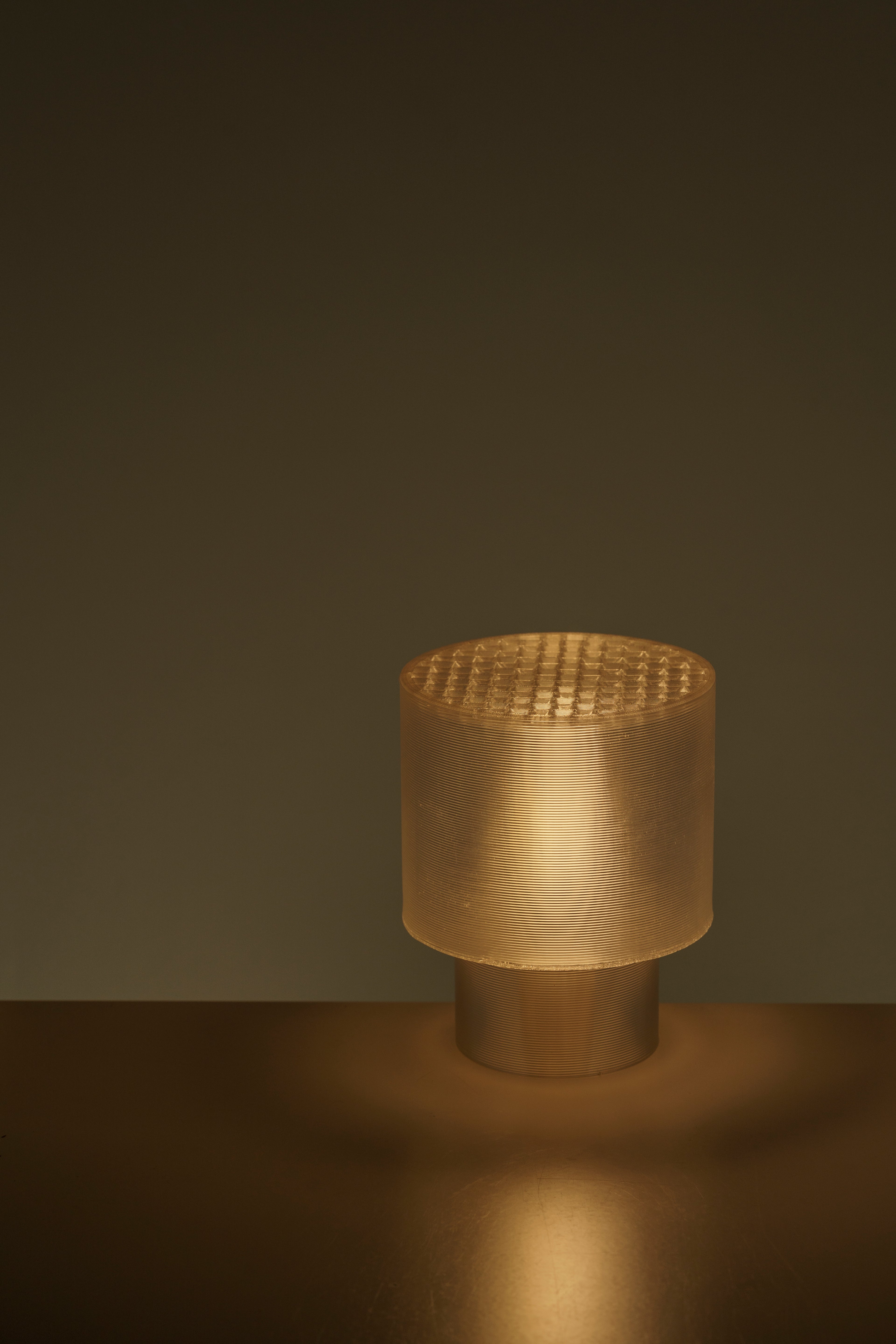 Clear Poco Circle Lamp