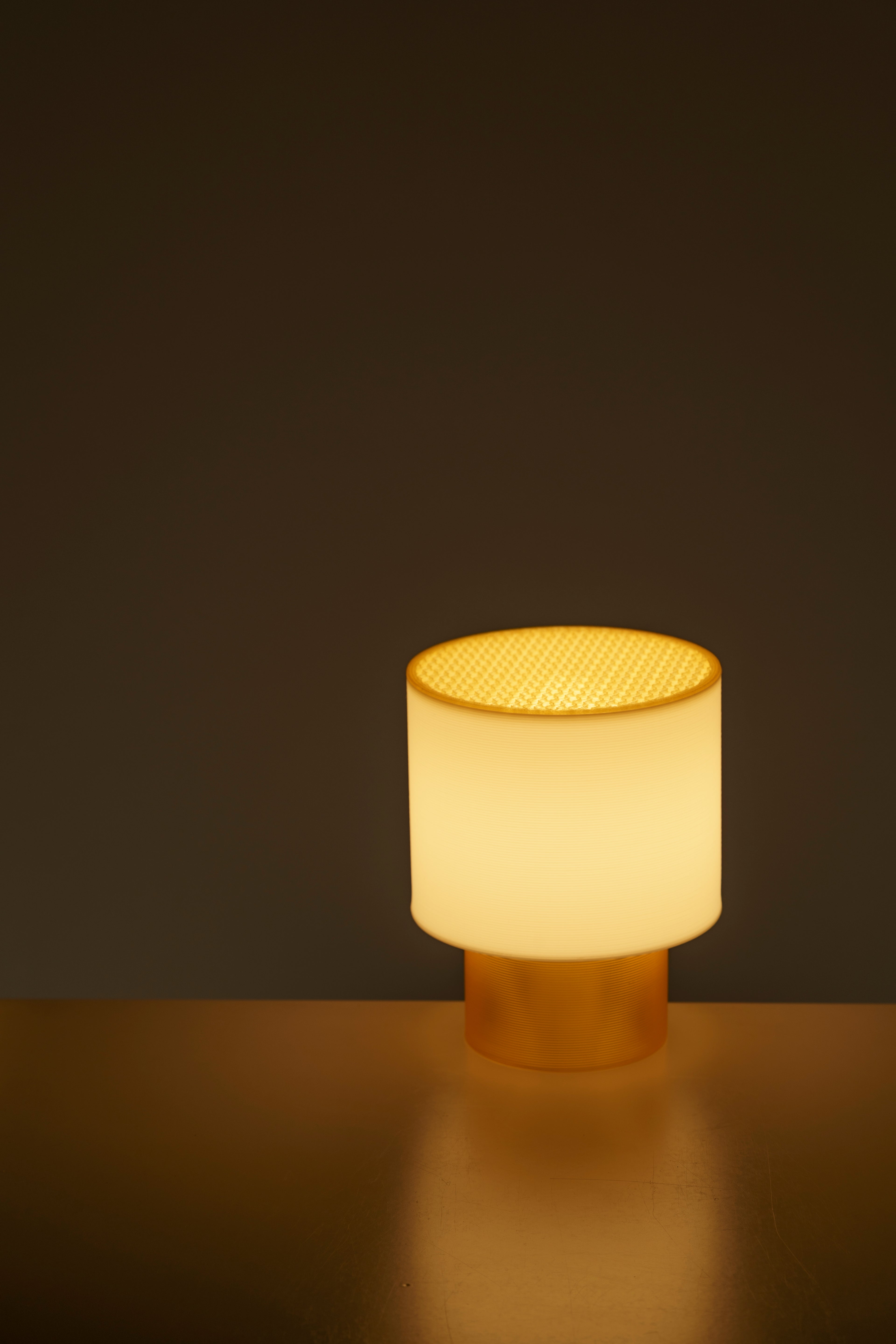 Clear Poco Circle Lamp