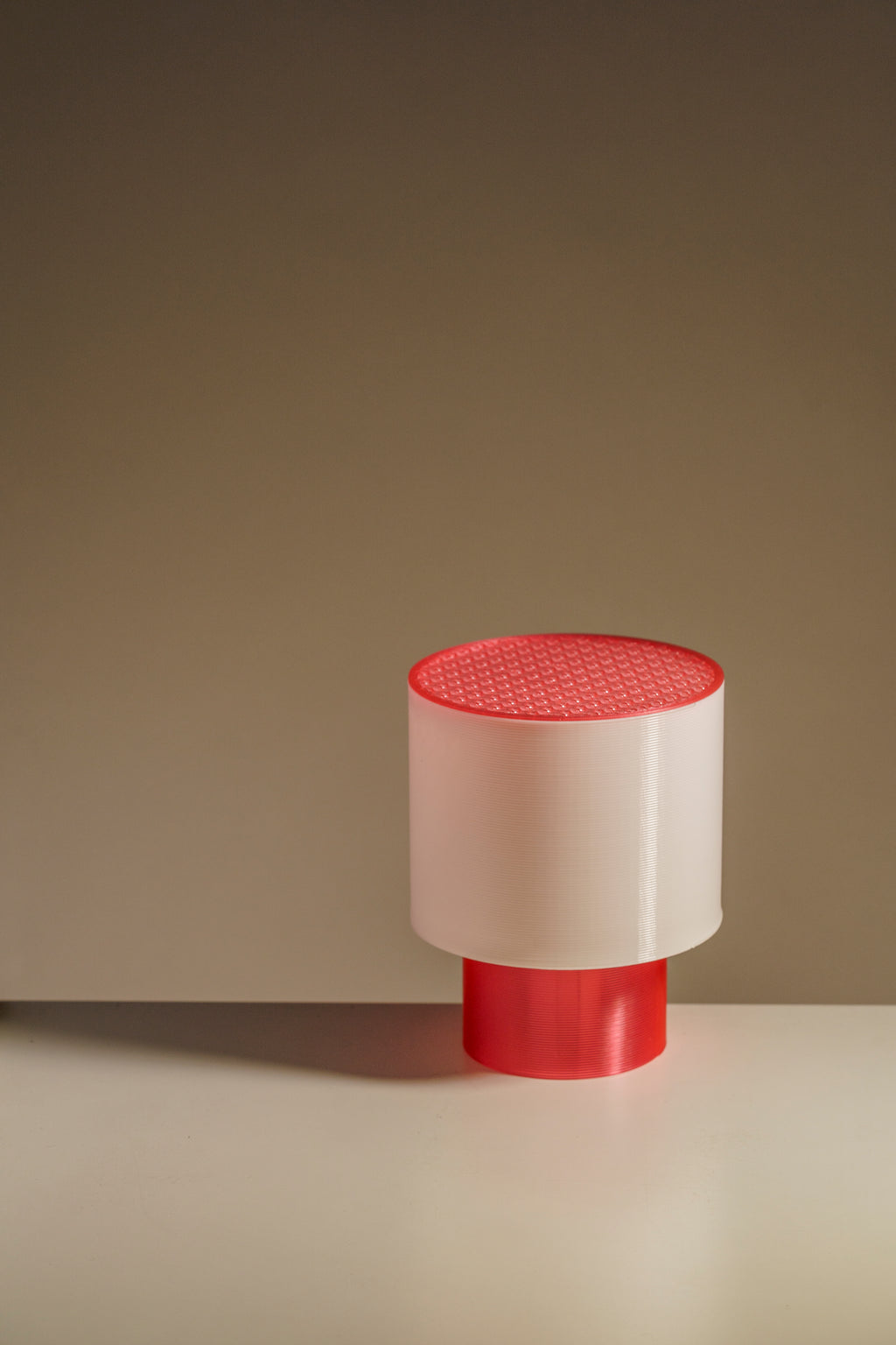 Clear Poco Circle Lamp