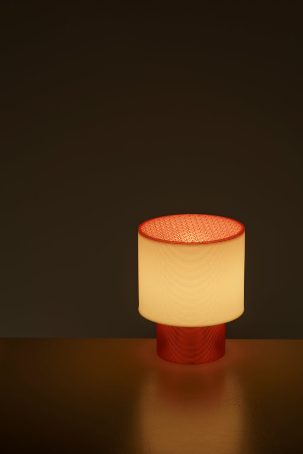 Clear Poco Circle Lamp