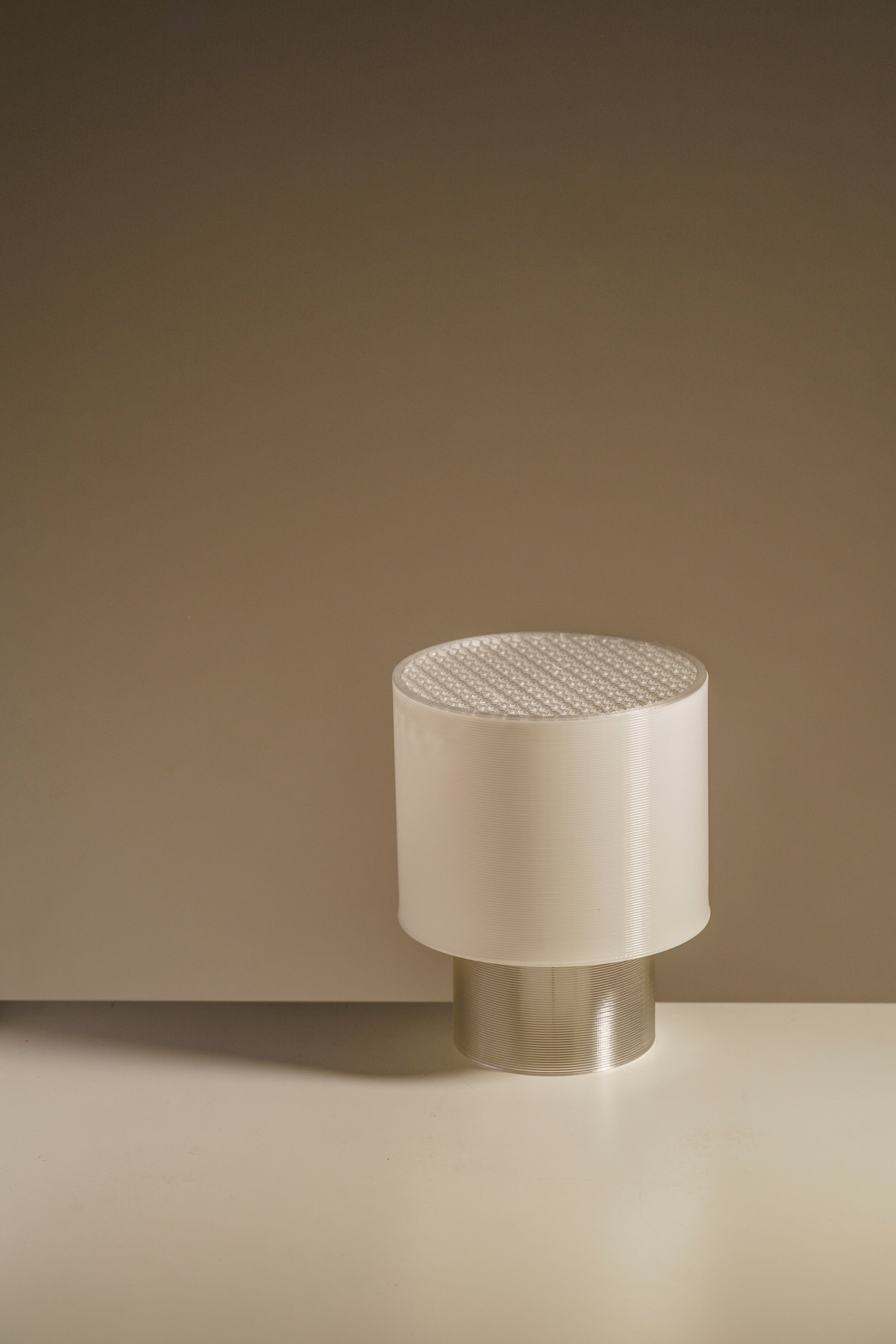 Clear Poco Circle Lamp