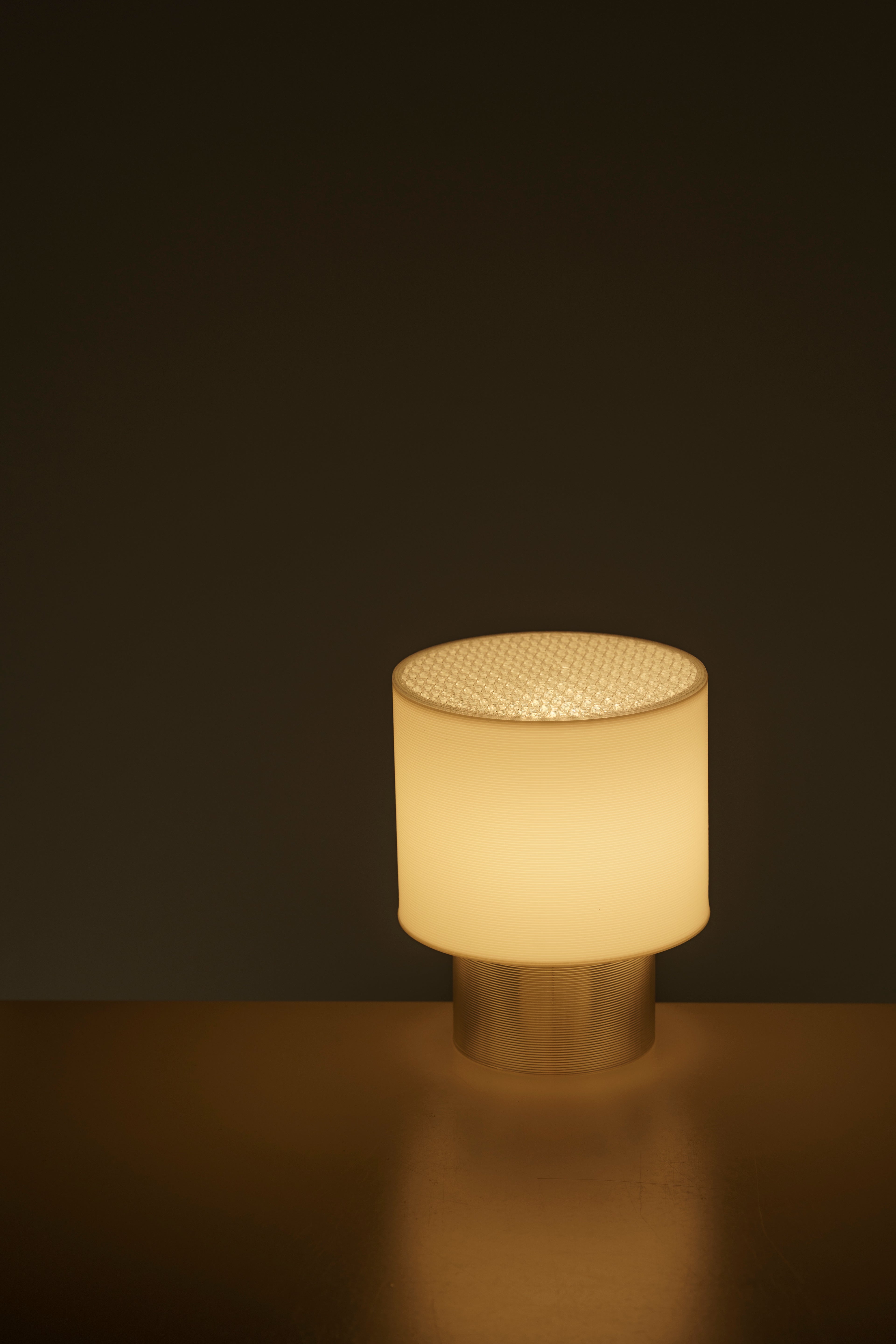 Clear Poco Circle Lamp