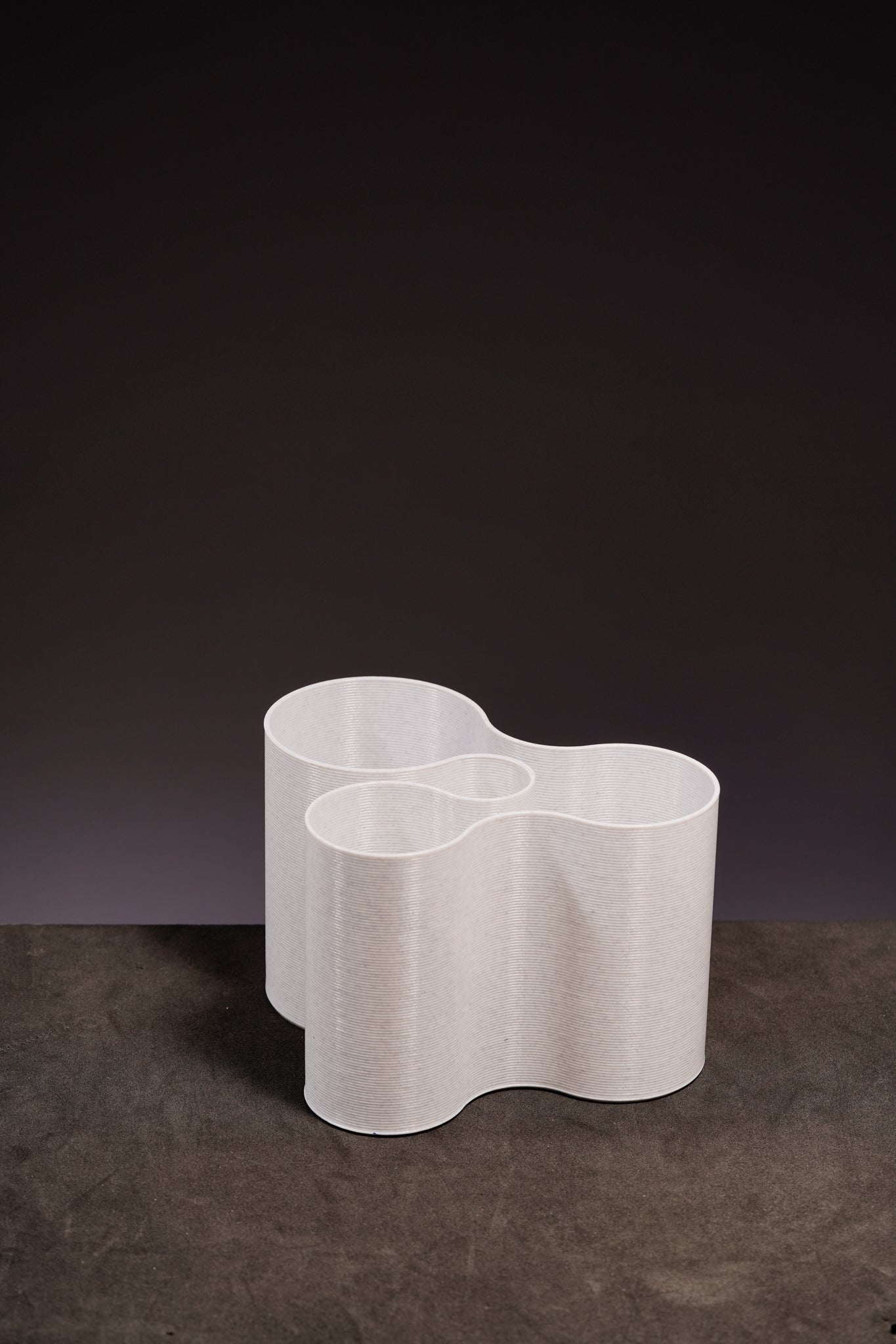 Coral Crest Pot Marble