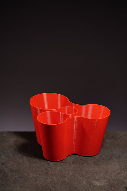 Coral Crest Stand Red