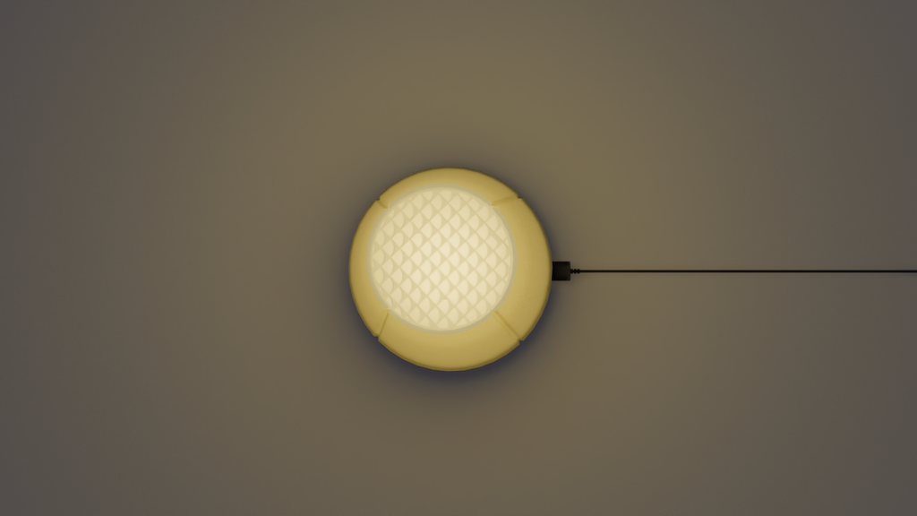 Portable Litele lamp offering dimming and scene control via Bluetooth.