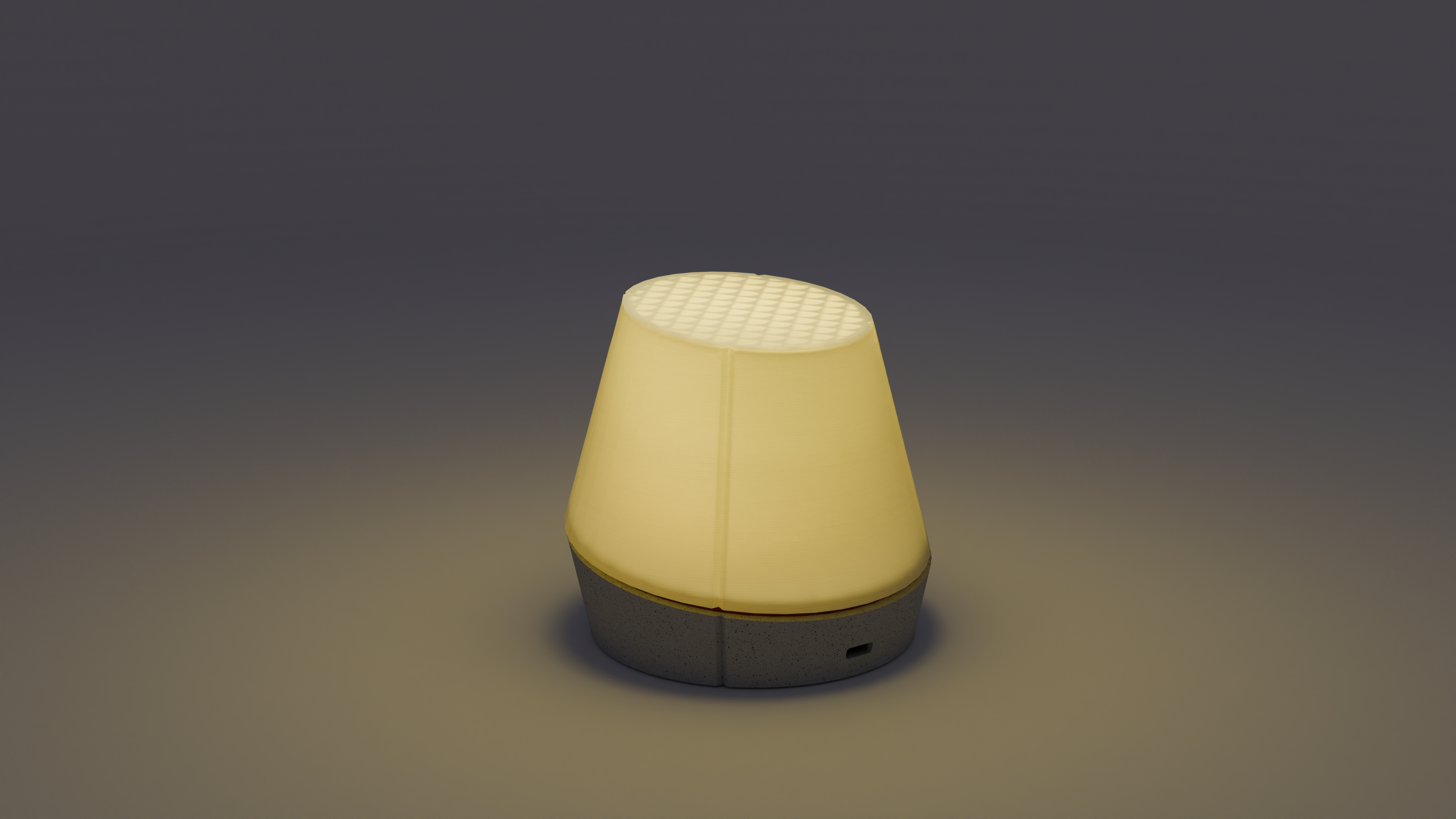 Litele lamp featuring small size, easy to carry and modern Scandinavian aesthetic.