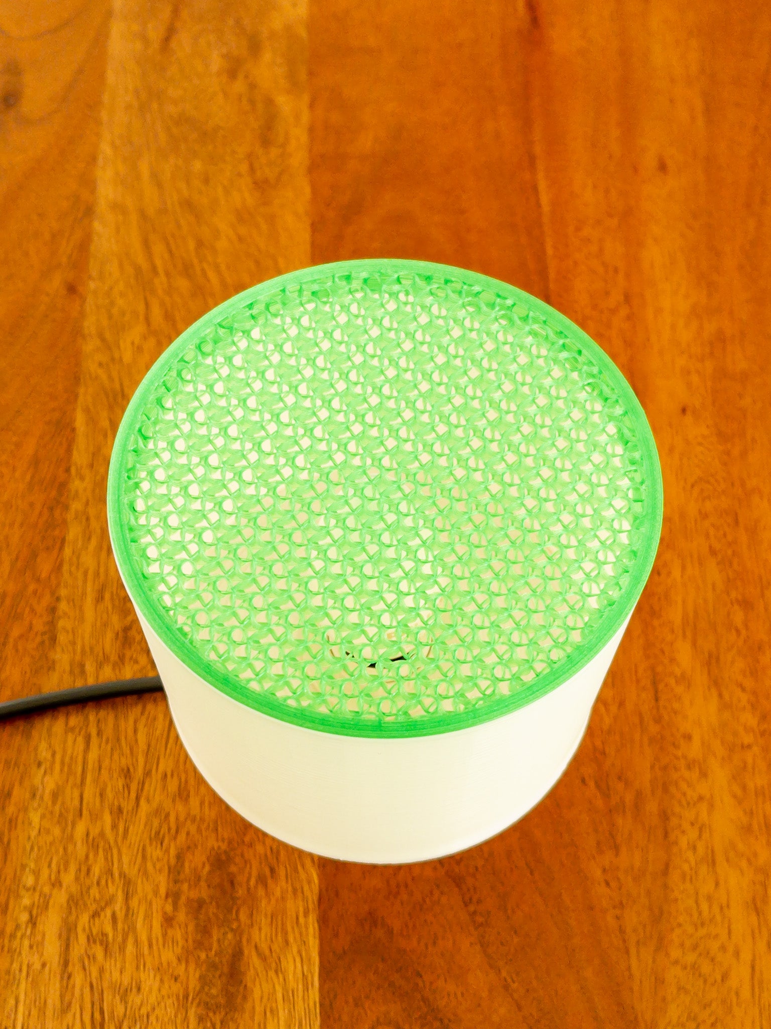 Clear Poco Star Lamp green