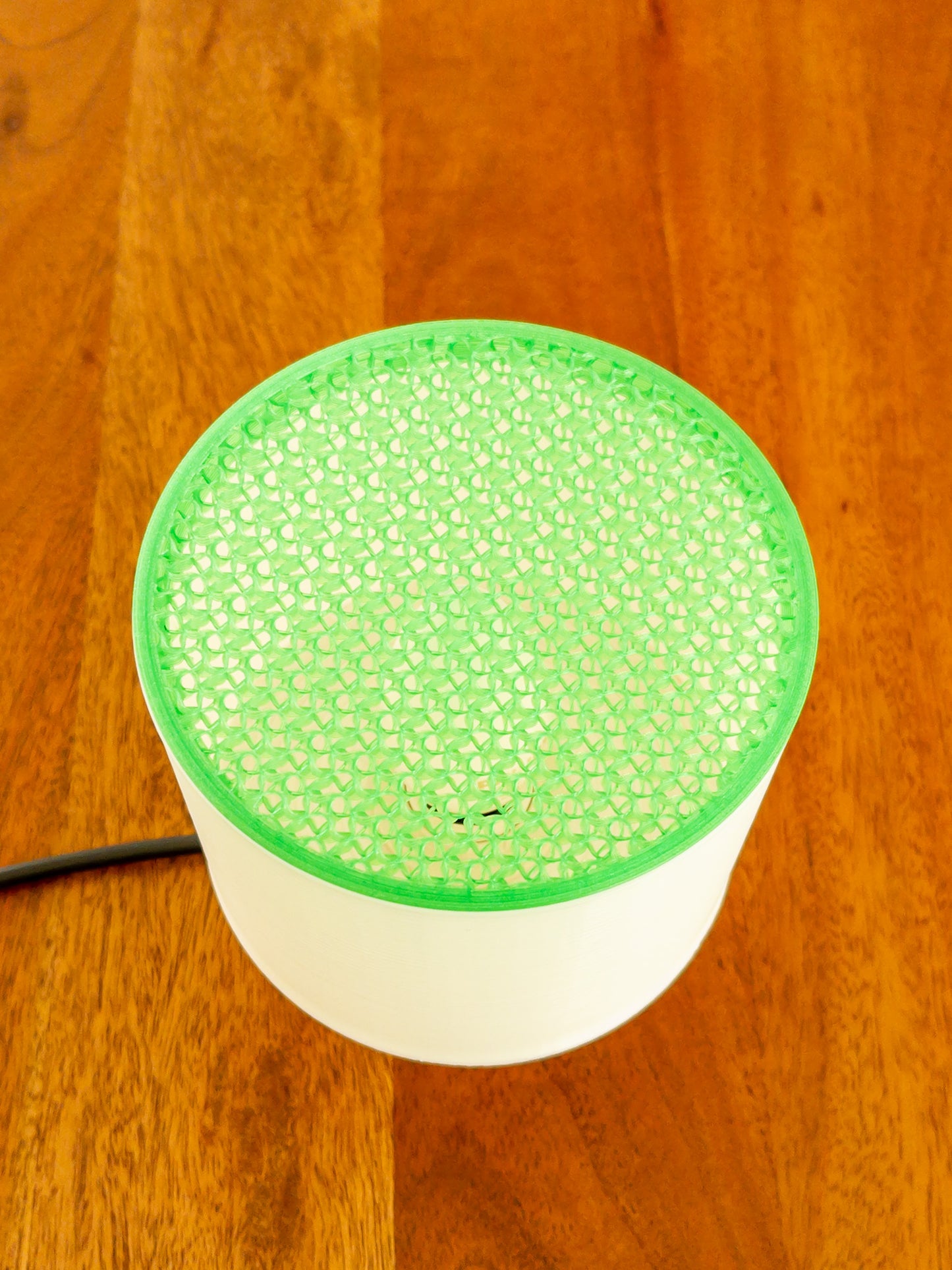 Clear Poco Star Lamp green