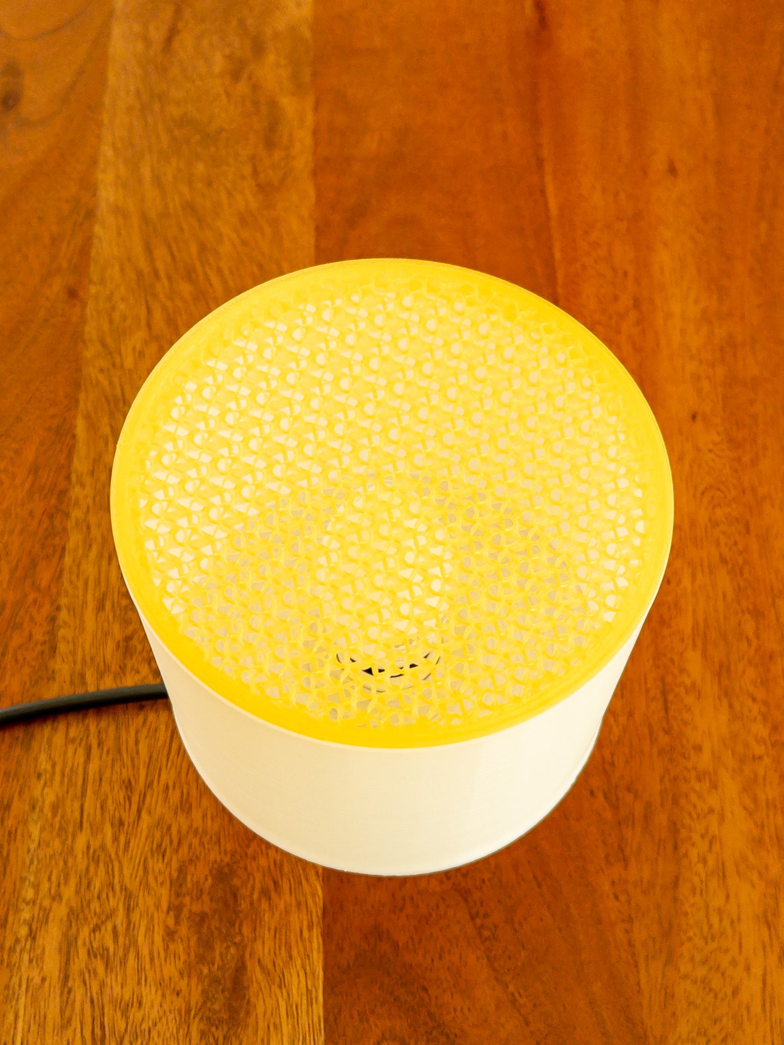 Clear Poco Star Lamp yellow