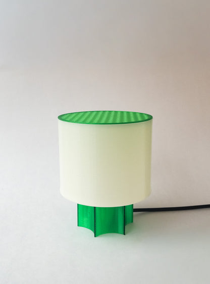 Clear Poco Star Lamp green