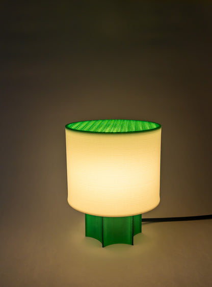 Clear Poco Star Lamp green