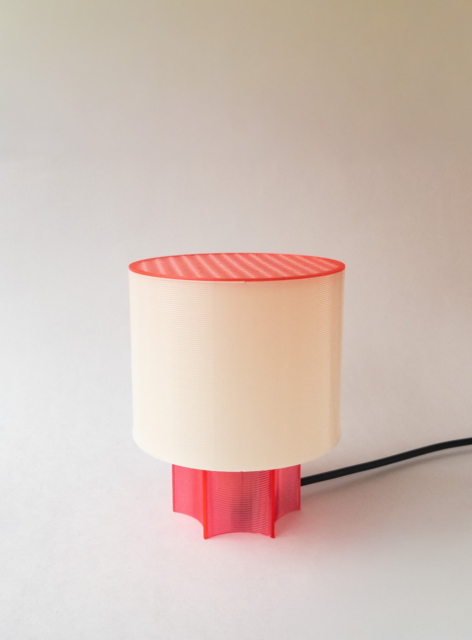 Clear Poco Star Lamp Red
