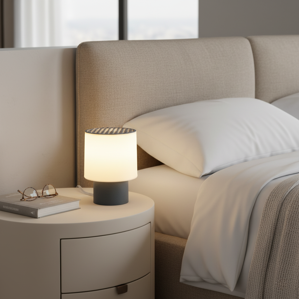 Poco Circle Lamp Grey