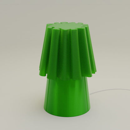 Halo and Ruffle lamp