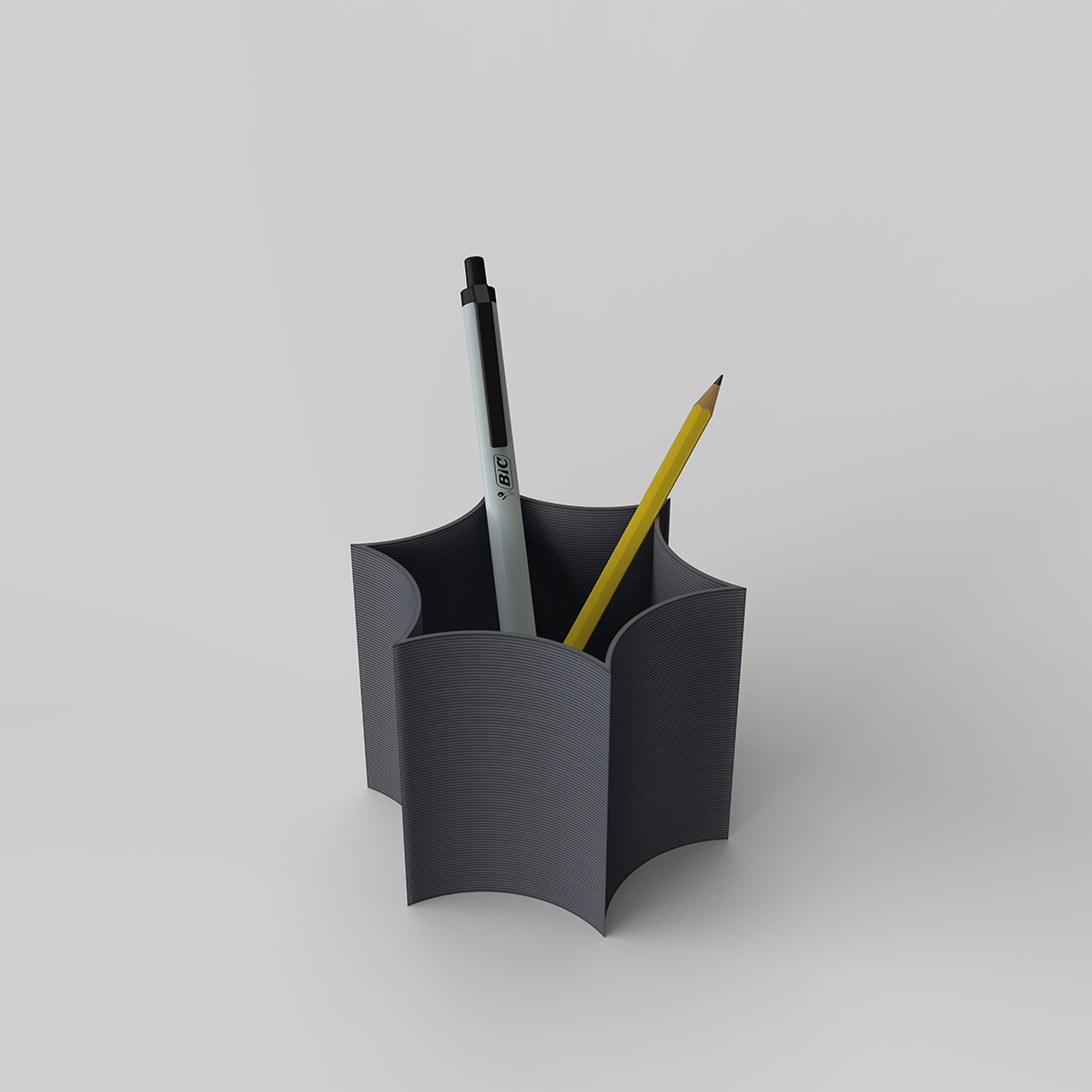 Star Coral Pot as a decorative desk accessory