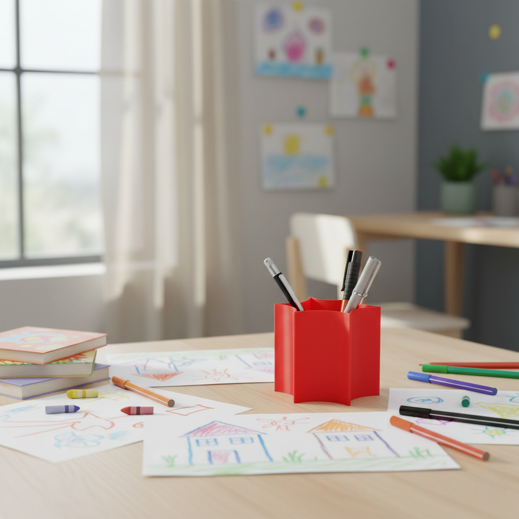 Star Coral Pot and Cube