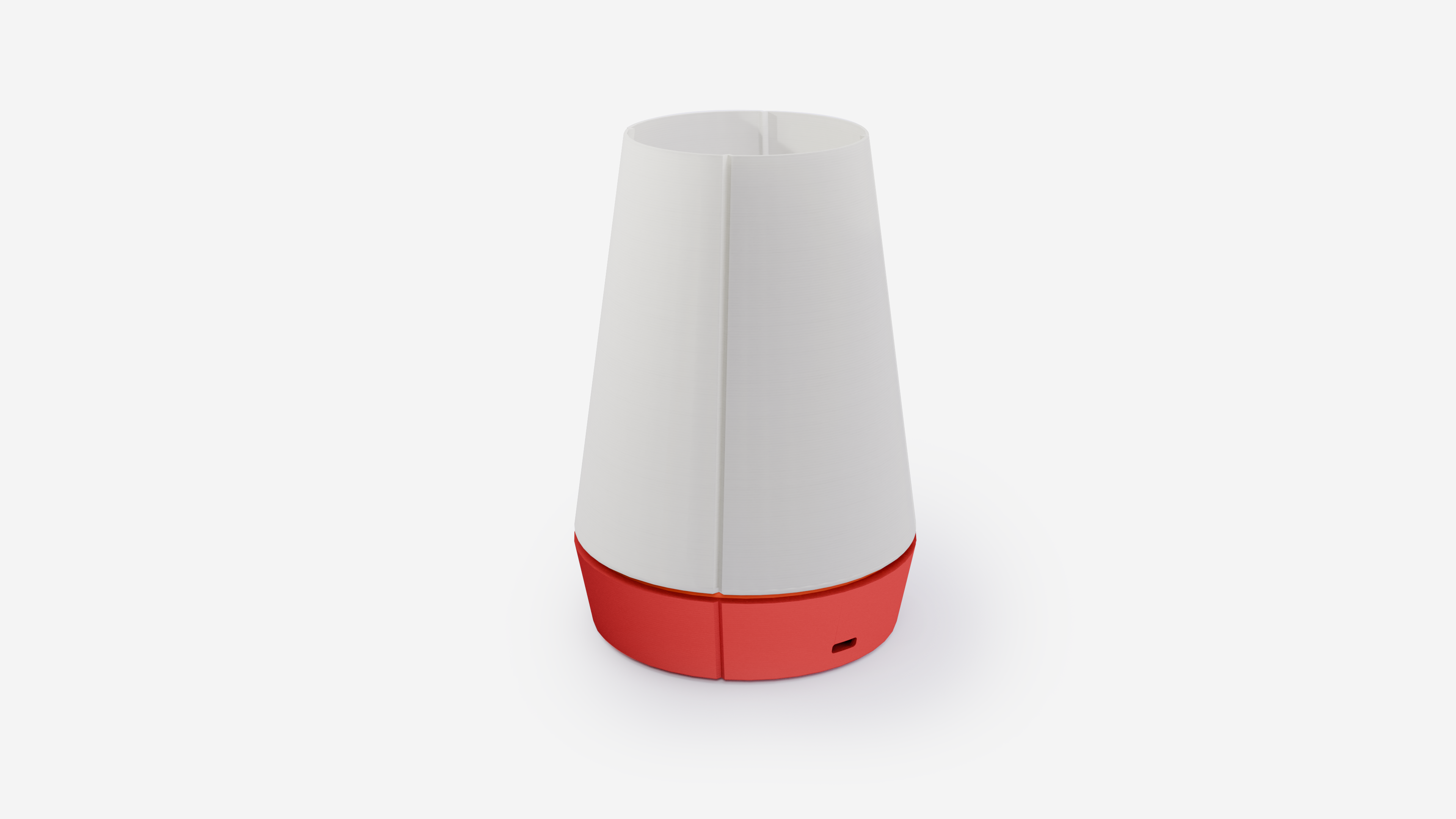 Scandinavian-inspired Venti table lamp with cone diffuser and Smart Life app control.