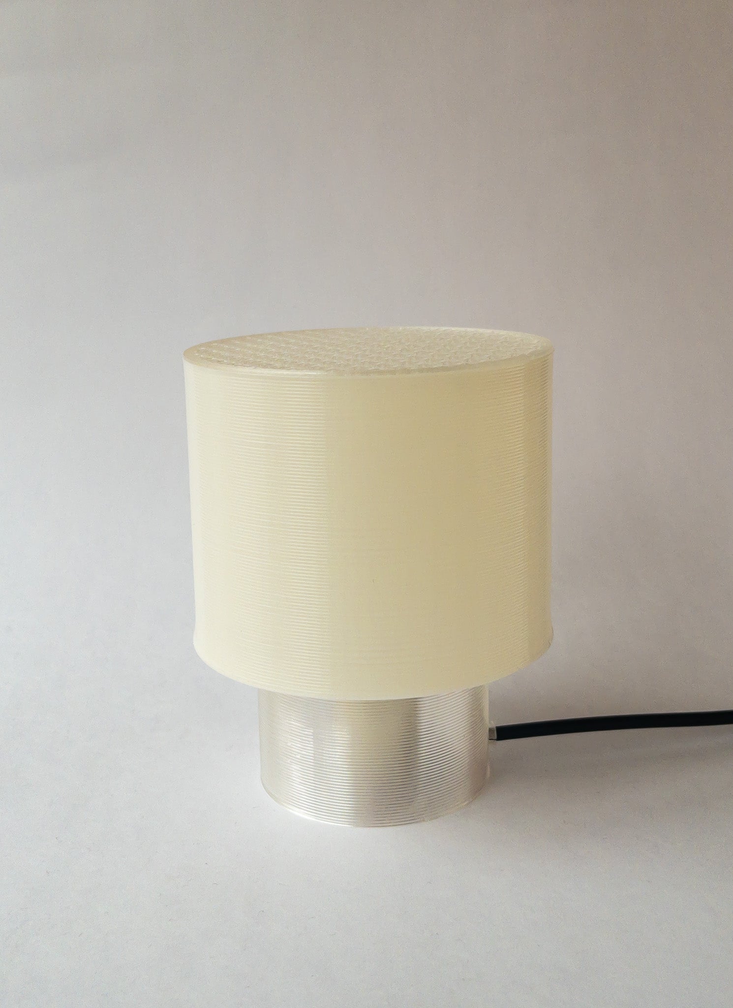 Clear Poco Circle Lamp Transparent
