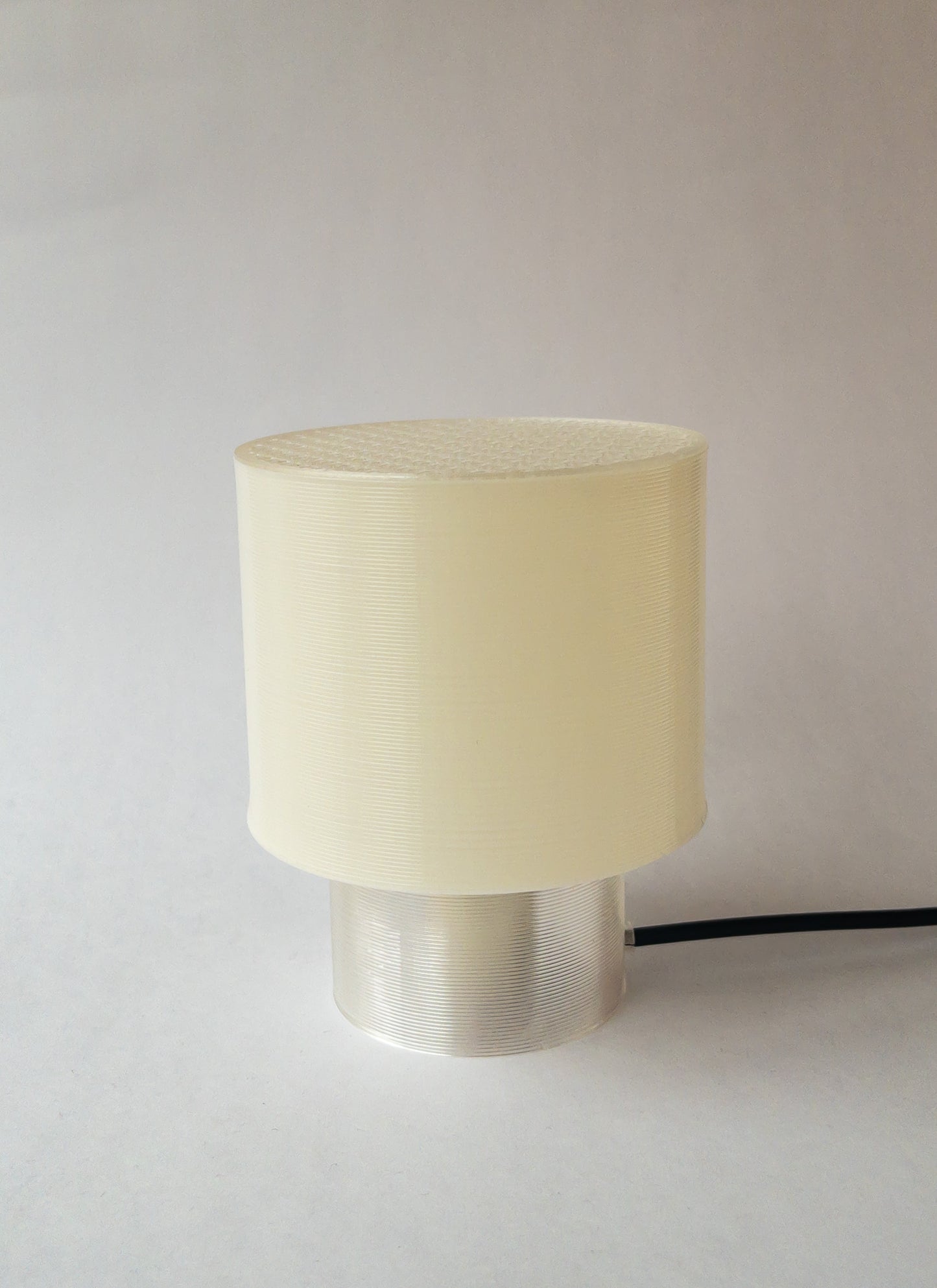 Clear Poco Circle Lamp Transparent