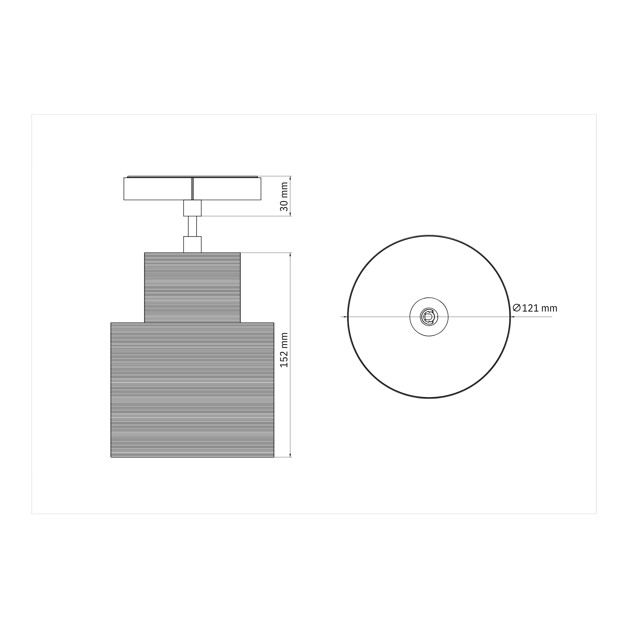 poco-circle-Drop-suspended-light-Dimension-Drawing