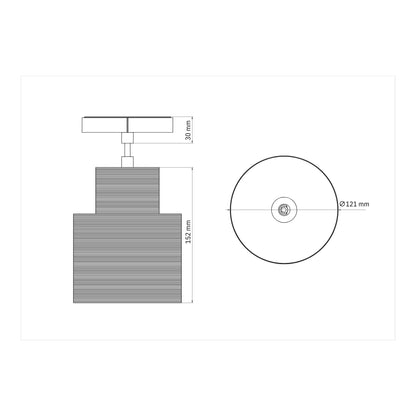 poco-circle-Drop-suspended-light-Dimension-Drawing