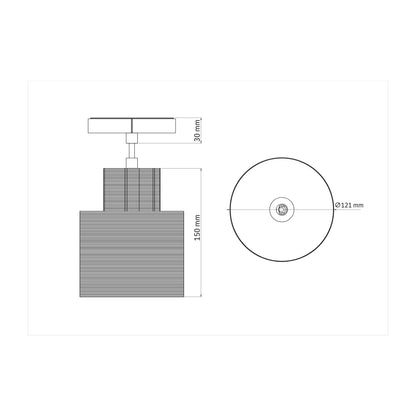 poco-star-Drop-suspended-light-Dimension-Drawing 