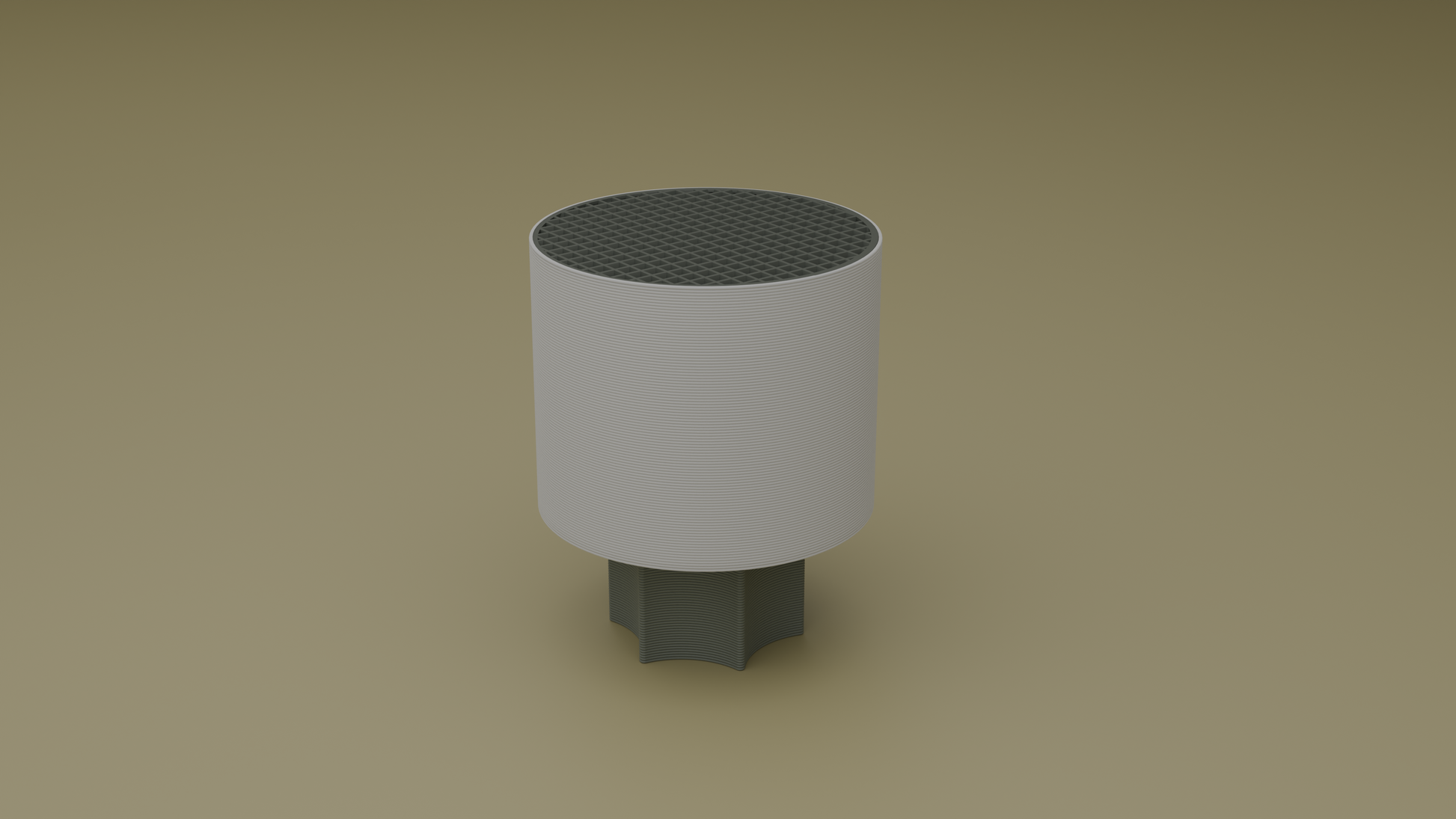 Off shot of poco star wired table lamp in grey color